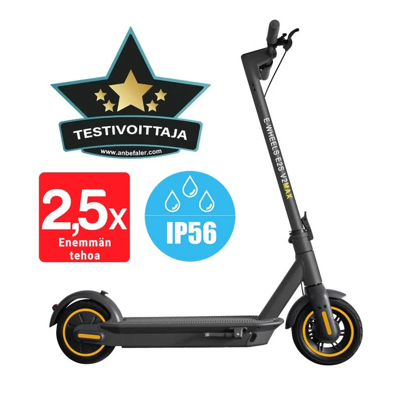 Kolme sähköpotkulautaa, jotka tekevät työmatkasta vaivattoman tänä talvena 4 e2s v2